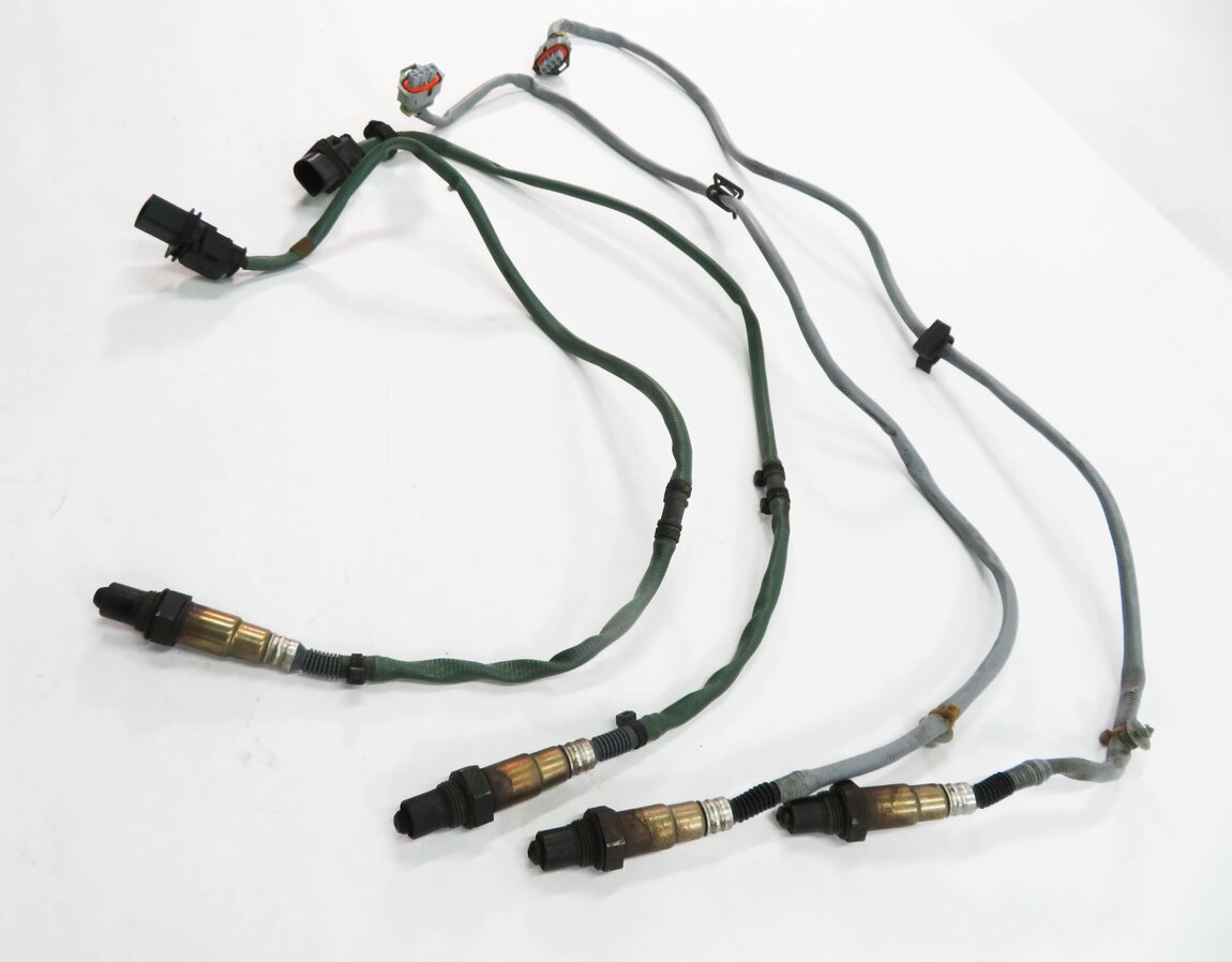 Thumbnail 4: 2014 PORSCHE CAYMAN S (981) 3.4L MA123 ENGINE - OXYGEN LAMBDA PROBE SENSOR SET-4