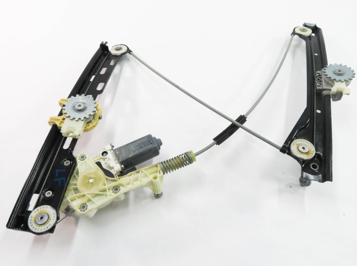 Thumbnail 7: 2014 PORSCHE CAYMAN S (981) LEFT DRIVER DOOR POWER WINDOW MOTOR w/ REGULATOR