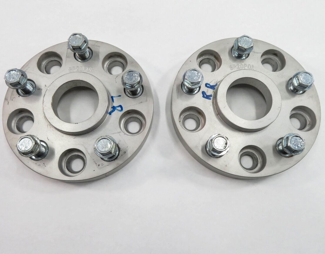 Thumbnail 3: 2014 PORSCHE CAYMAN S (981) TYPE 3 BIMECC HUB CENTRIC 20mm REAR WHEEL SPACER SET