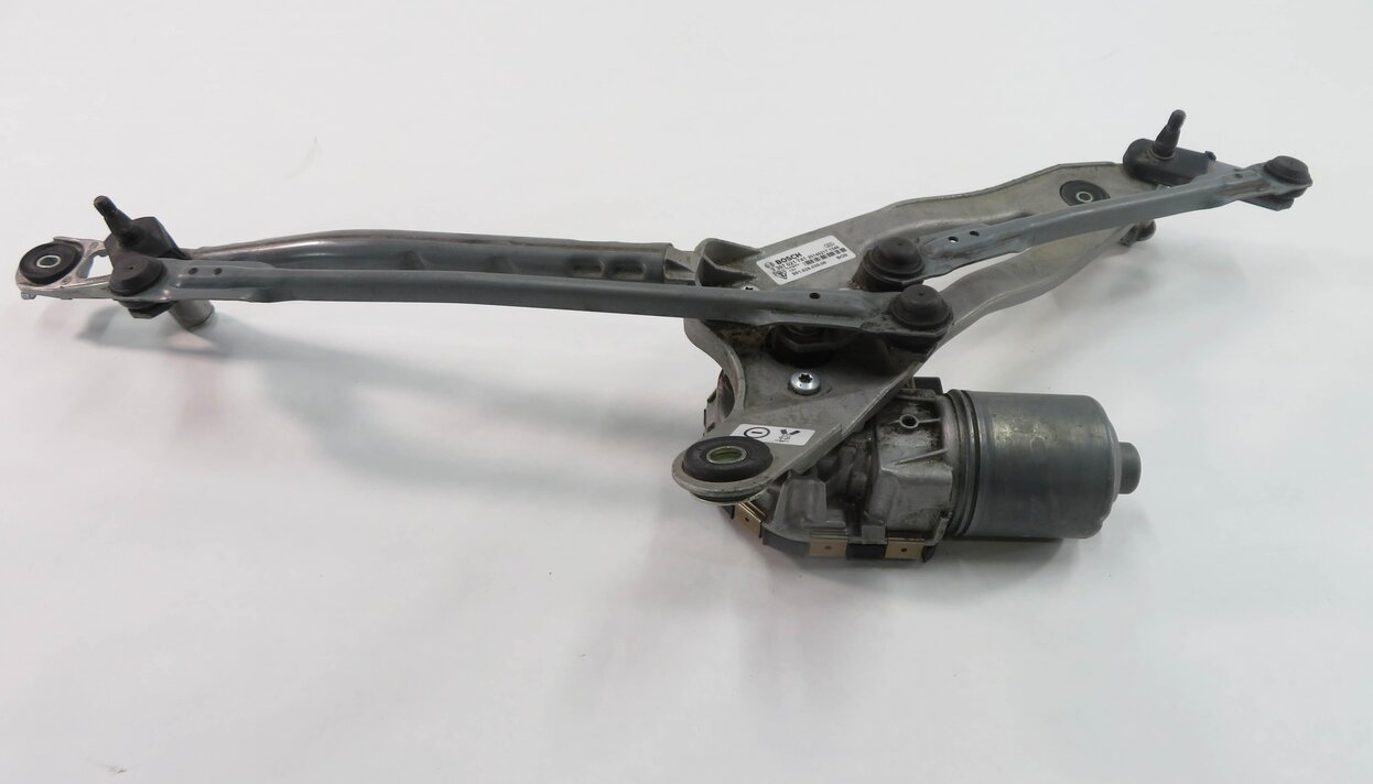 Thumbnail 2: 2014-2019 PORSCHE CAYMAN (718 981) FRONT WINDSHIELD WIPER MOTOR w/ LINKAGE