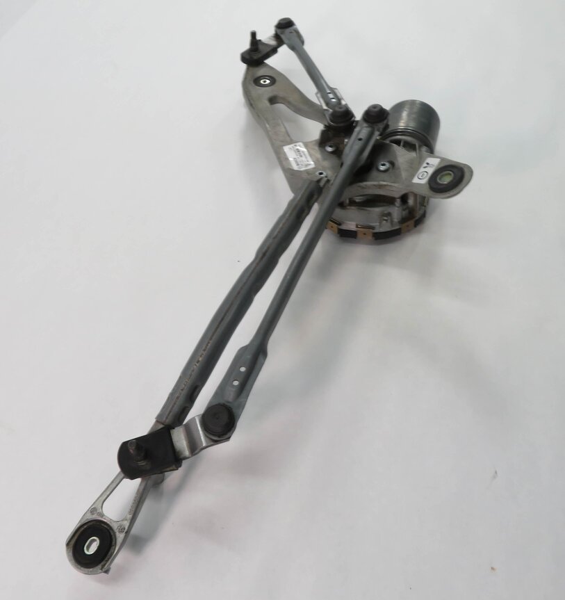 Thumbnail 3: 2014-2019 PORSCHE CAYMAN (718 981) FRONT WINDSHIELD WIPER MOTOR w/ LINKAGE