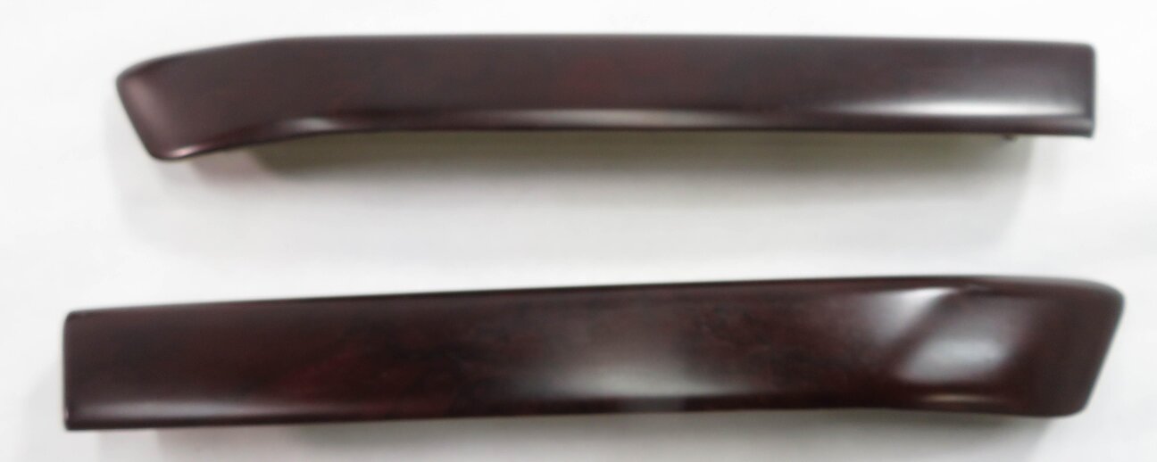 Thumbnail 12: 2006 RANGE ROVER (L322) DASH DOOR CONSOLE DARK WOOD GRAIN TRIM PANEL SET-10