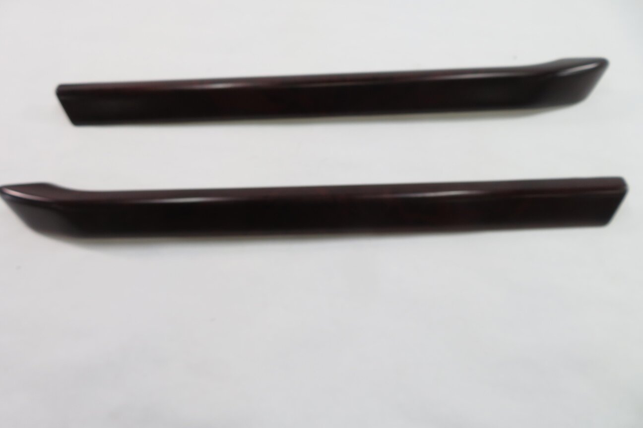 Thumbnail 14: 2006 RANGE ROVER (L322) DASH DOOR CONSOLE DARK WOOD GRAIN TRIM PANEL SET-10