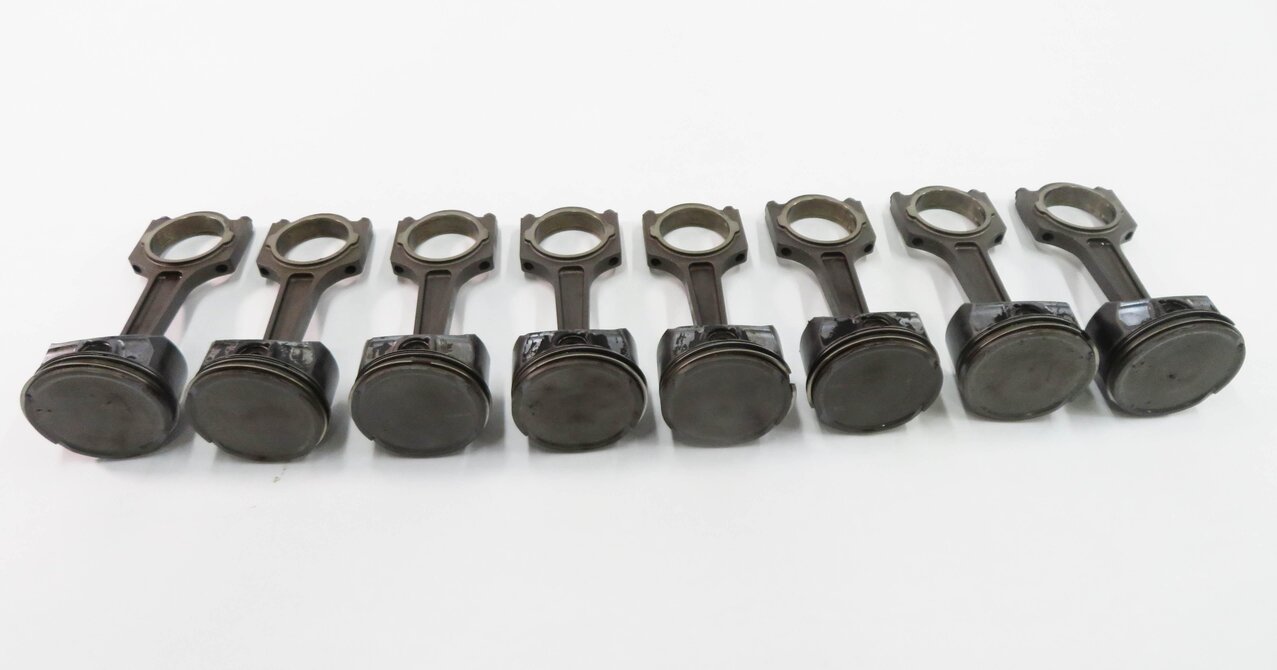 Thumbnail 4: 2005-2009 LR3 / RANGE ROVER SPORT (L320 L322) 4.4L V8 ENGINE PISTON w/ ROD SET-8