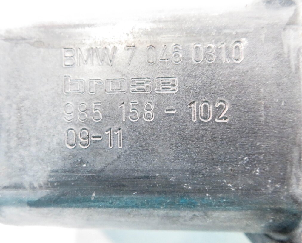 Thumbnail 9: 09-18 BMW 740i 750i 760i (F01) LEFT DRIVER SIDE WINDOW MOTOR (FITS FRONT & REAR)