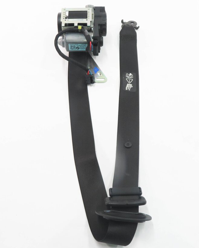 Thumbnail 2: 2009-2012 BMW 740i 750i 760i B7 (F01) RIGHT PASSENGER SEATBELT RETRACTOR (BLACK)
