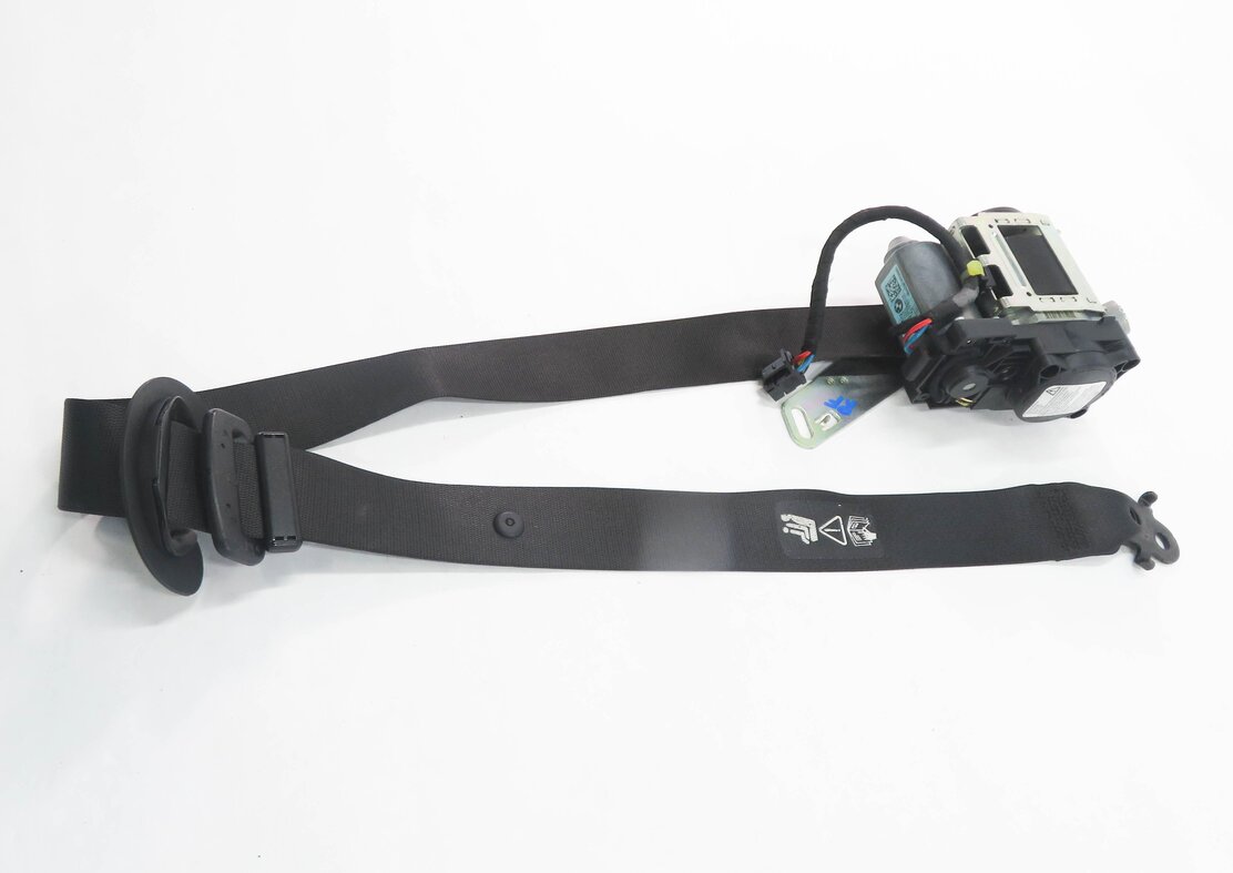 Thumbnail 3: 2009-2012 BMW 740i 750i 760i B7 (F01) RIGHT PASSENGER SEATBELT RETRACTOR (BLACK)