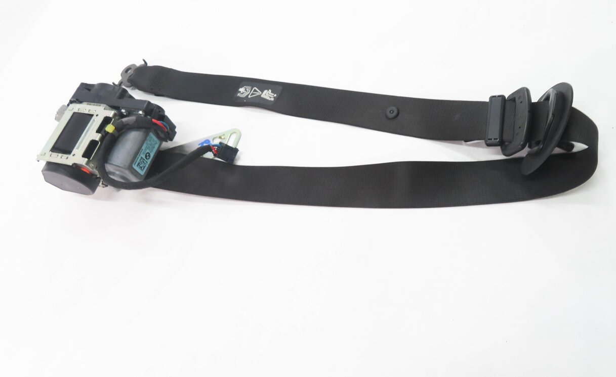 Thumbnail 4: 2009-2012 BMW 740i 750i 760i B7 (F01) RIGHT PASSENGER SEATBELT RETRACTOR (BLACK)