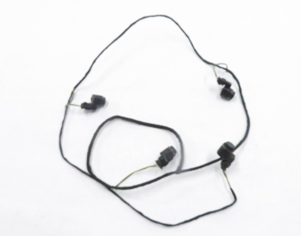 Thumbnail 2: 2010 BMW 750i (F01) REAR PDC PARK DISTANCE SENSOR SET w/ HARNESS (CARBON BLACK)