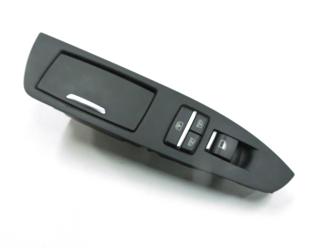 Thumbnail 1: 2010 BMW 750i (F01) LEFT REAR DOOR WINDOW SWITCH w/ SUNSHADE CONTROL (BLACK)
