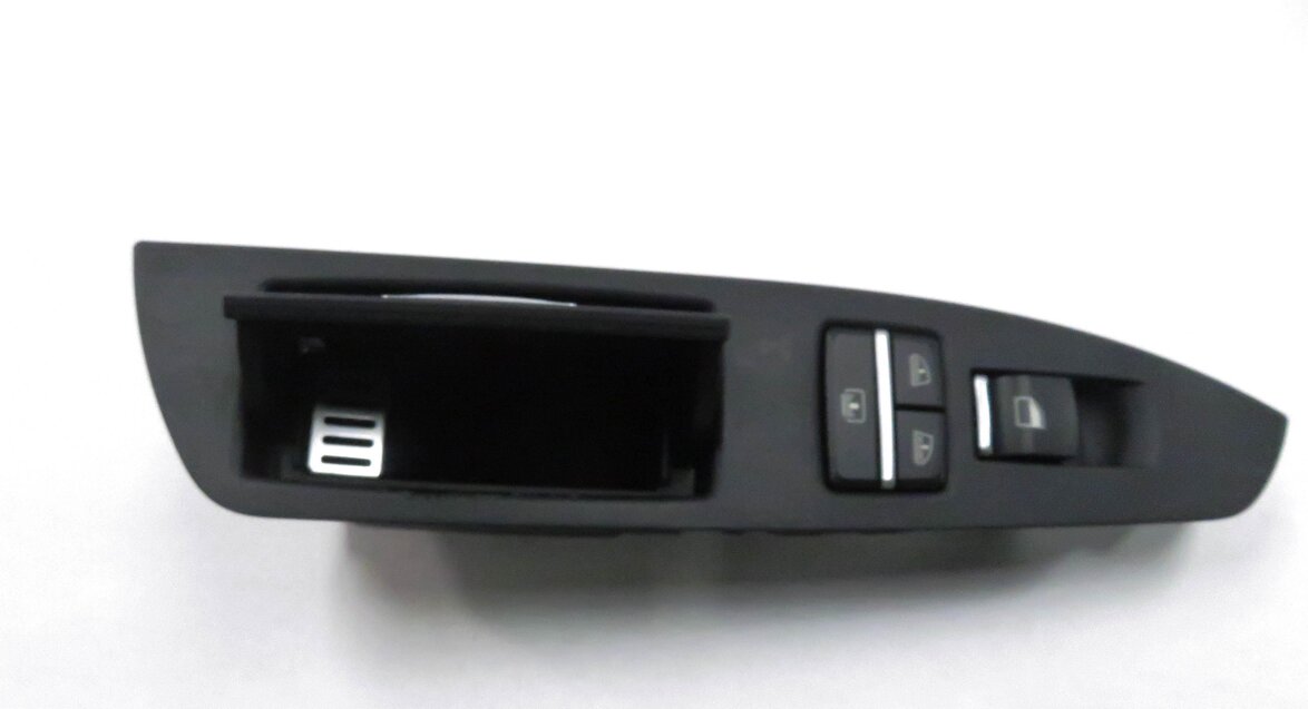 Thumbnail 5: 2010 BMW 750i (F01) LEFT REAR DOOR WINDOW SWITCH w/ SUNSHADE CONTROL (BLACK)