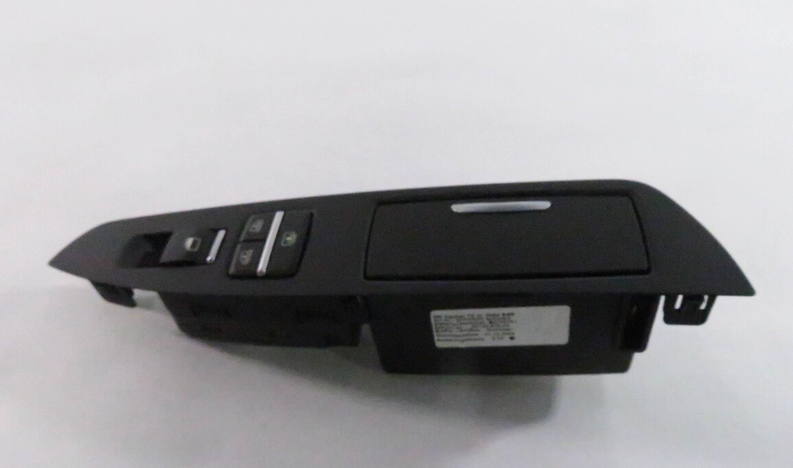 Thumbnail 6: 2010 BMW 750i (F01) LEFT REAR DOOR WINDOW SWITCH w/ SUNSHADE CONTROL (BLACK)