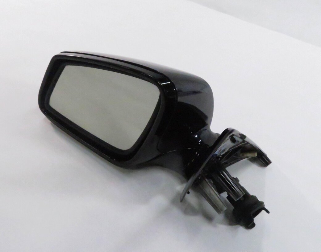 2009-2012 BMW 740i 750i 760i (F01) LEFT P-FOLD DIM HEAT MEM DOOR MIRROR (BLACK)