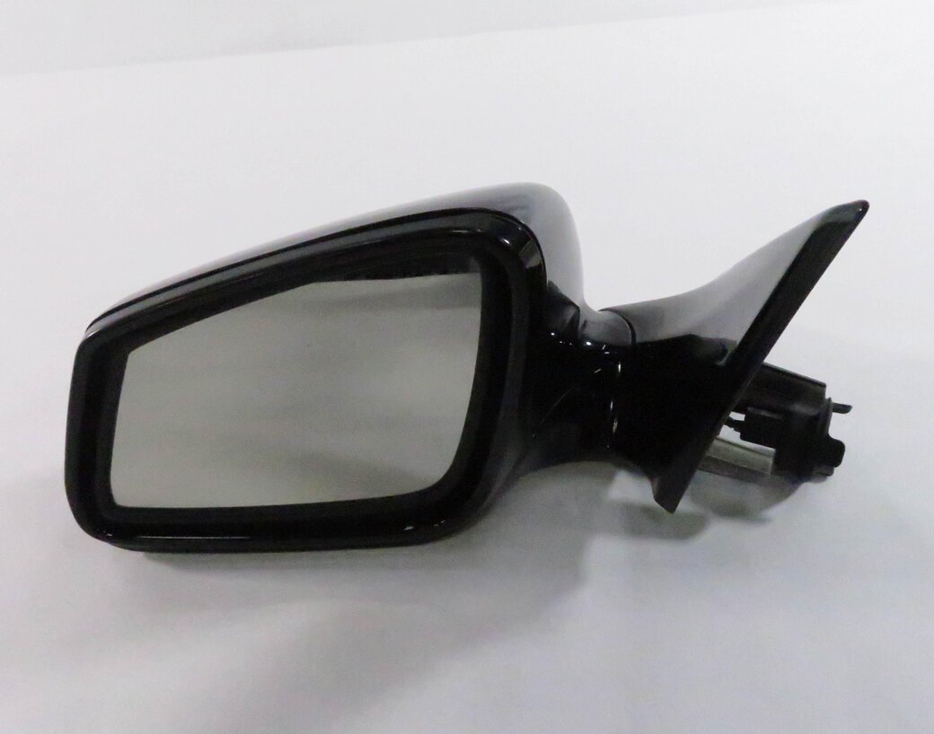 Thumbnail 2: 2009-2012 BMW 740i 750i 760i (F01) LEFT P-FOLD DIM HEAT MEM DOOR MIRROR (BLACK)