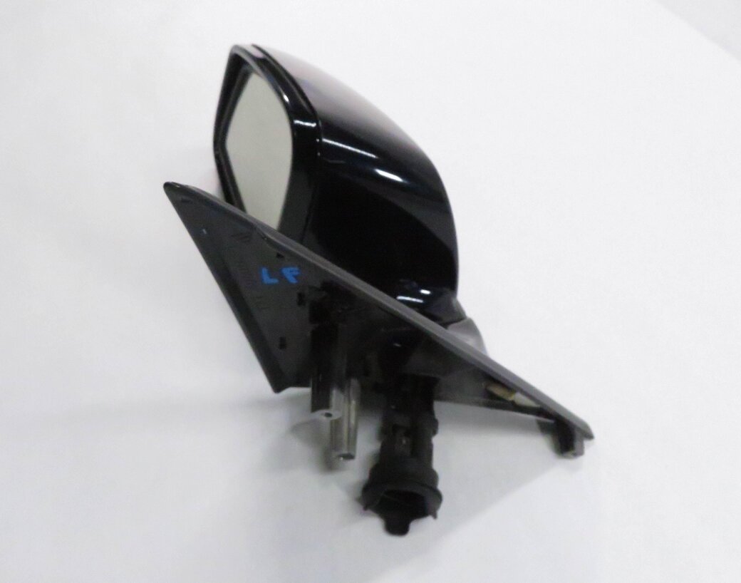 Thumbnail 3: 2009-2012 BMW 740i 750i 760i (F01) LEFT P-FOLD DIM HEAT MEM DOOR MIRROR (BLACK)