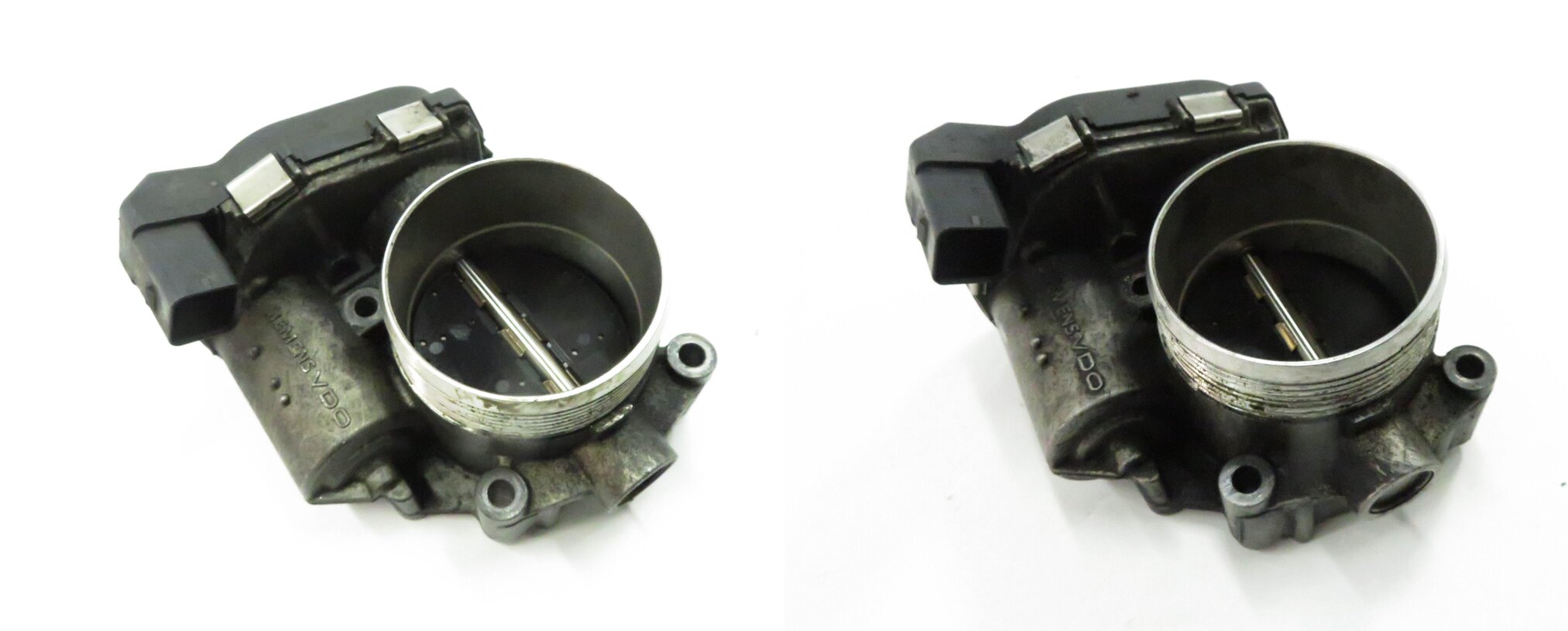 08-18 BMW 550i 650i 750i B6 B7 M5 M6 X5 X6 4.4L TWIN TURBO THROTTLE BODY SET-2