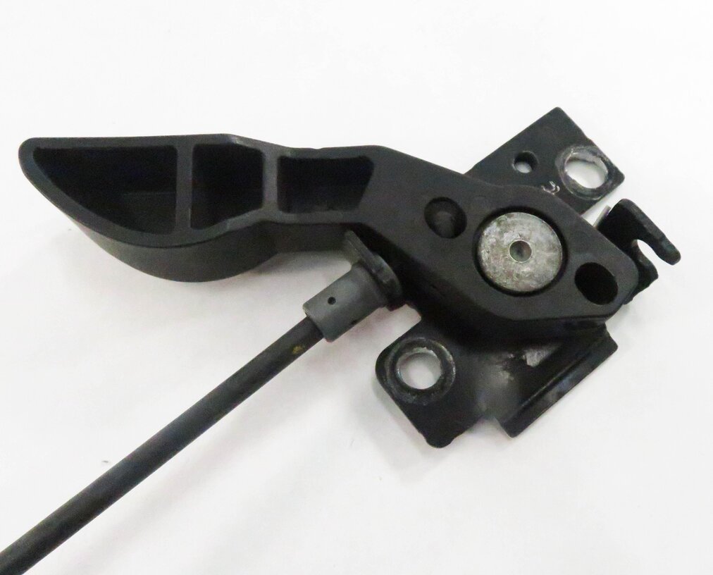 Thumbnail 7: 2010 BMW 750i (F01) FRONT UPPER HOOD LOCK LATCH SET w/ CABLE & RELEASE HANDLE