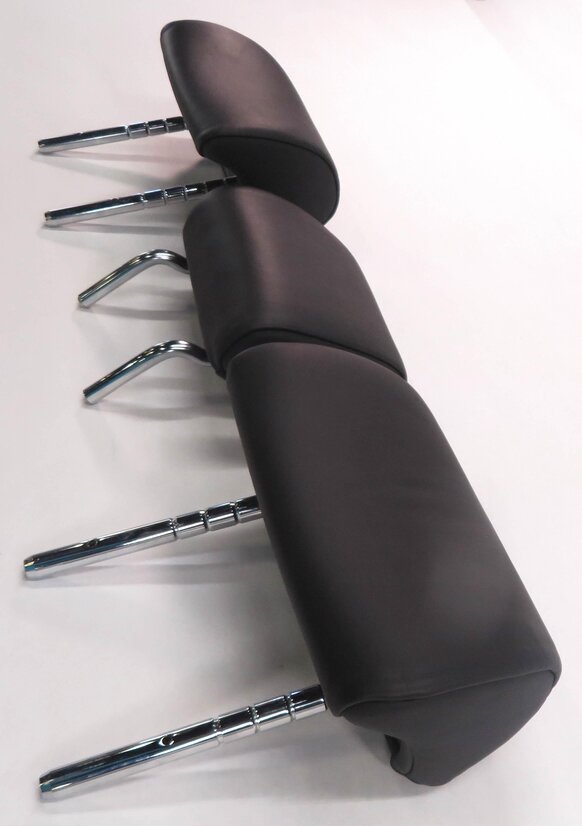 Thumbnail 5: 2010 BMW 750i (F01) REAR SEAT HEADREST SET-3 (BLACK NAPPA LEATHER NASW)