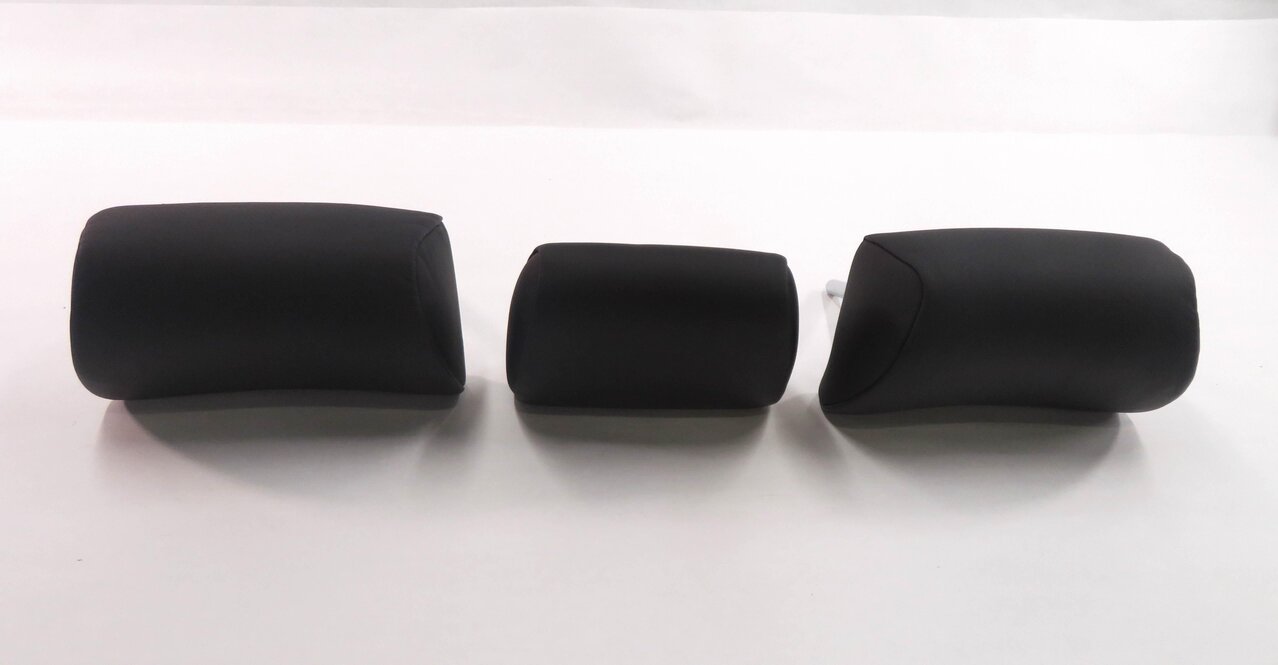 Thumbnail 7: 2010 BMW 750i (F01) REAR SEAT HEADREST SET-3 (BLACK NAPPA LEATHER NASW)