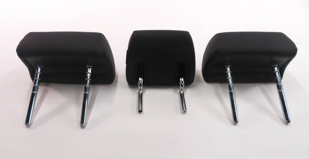 Thumbnail 8: 2010 BMW 750i (F01) REAR SEAT HEADREST SET-3 (BLACK NAPPA LEATHER NASW)