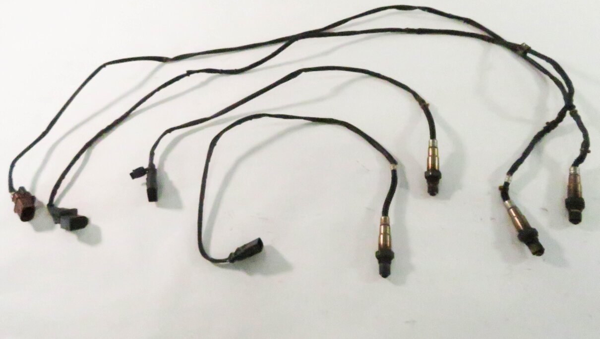 Thumbnail 3: 2003-2004 PORSCHE CAYENNE (955) 4.5L - PRE / POST CAT O2 OXYGEN SENSOR SET-4