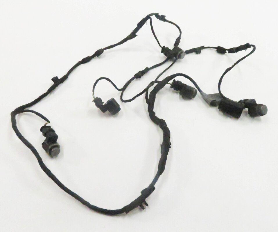 Thumbnail 2: 2009 BMW 750i (F01) FRONT PDC PARK DISTANCE SENSOR SET w/ HARNESS (SPACE GRAY)