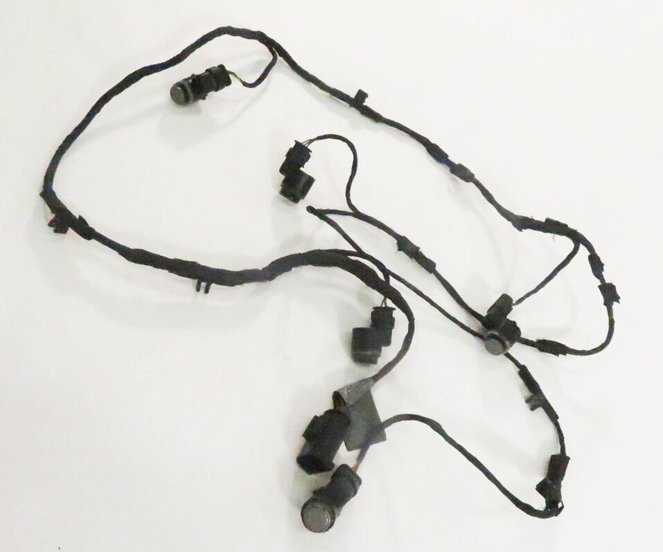 Thumbnail 4: 2009 BMW 750i (F01) FRONT PDC PARK DISTANCE SENSOR SET w/ HARNESS (SPACE GRAY)