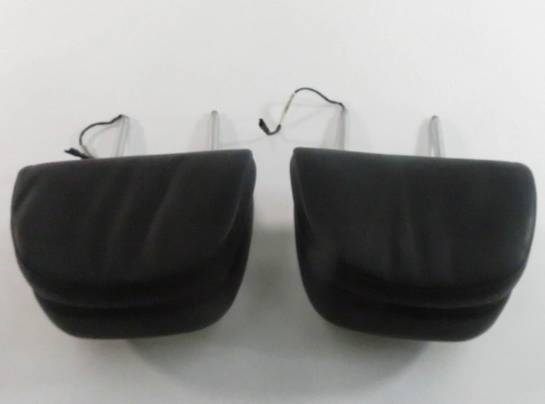 Thumbnail 6: 2009 BMW 750i (F01) FRONT LEFT & RIGHT SEAT ACTIVE HEADREST SET (BLACK LEATHER)