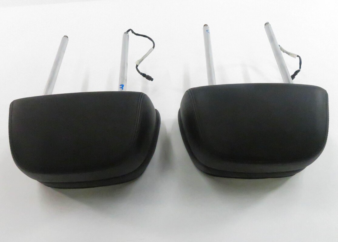 Thumbnail 8: 2009 BMW 750i (F01) FRONT LEFT & RIGHT SEAT ACTIVE HEADREST SET (BLACK LEATHER)