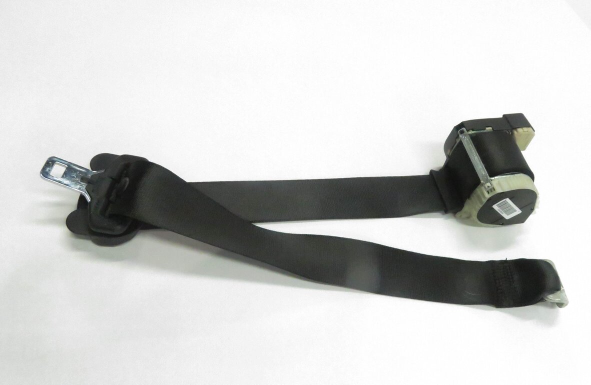 Thumbnail 4: 2012 RANGE ROVER (L322) LEFT REAR 2nd SECOND ROW SEAT SEATBELT RETRACTOR (BLACK)