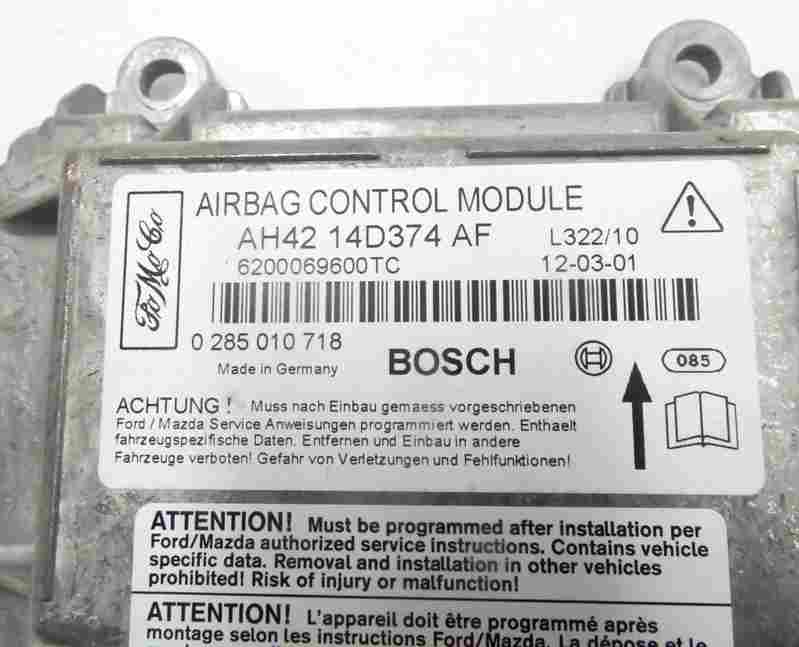 Thumbnail 9: 2010-2012 RANGE ROVER (L322) SRS BAG SAFETY RESTRAINT CONTROL MODULE