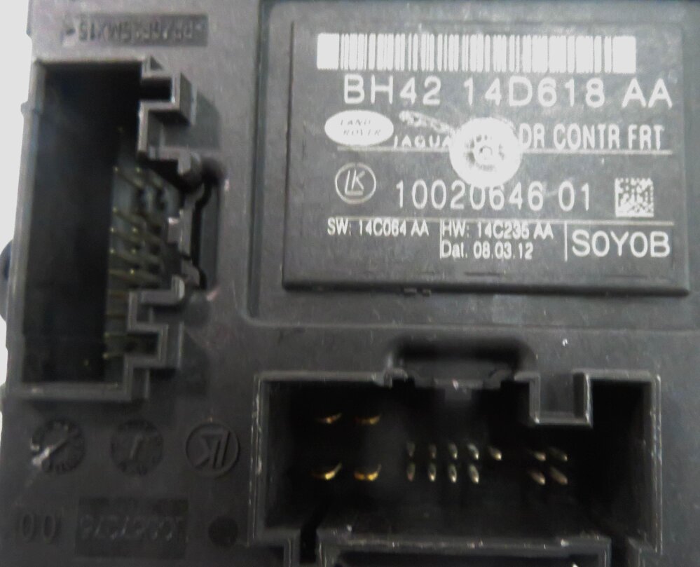 Thumbnail 8: 2012 RANGE ROVER (L322) LEFT FRONT DRIVER DOOR CONTROL MODULE