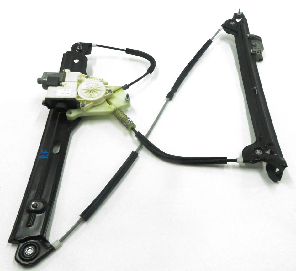 Thumbnail 6: 10-17 BMW 535iGT 550iGT (F07) RIGHT FRONT PASSENGER WINDOW REGULATOR w/ MOTOR