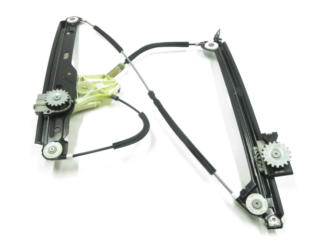 Thumbnail 7: 10-17 BMW 535iGT 550iGT (F07) RIGHT FRONT PASSENGER WINDOW REGULATOR w/ MOTOR