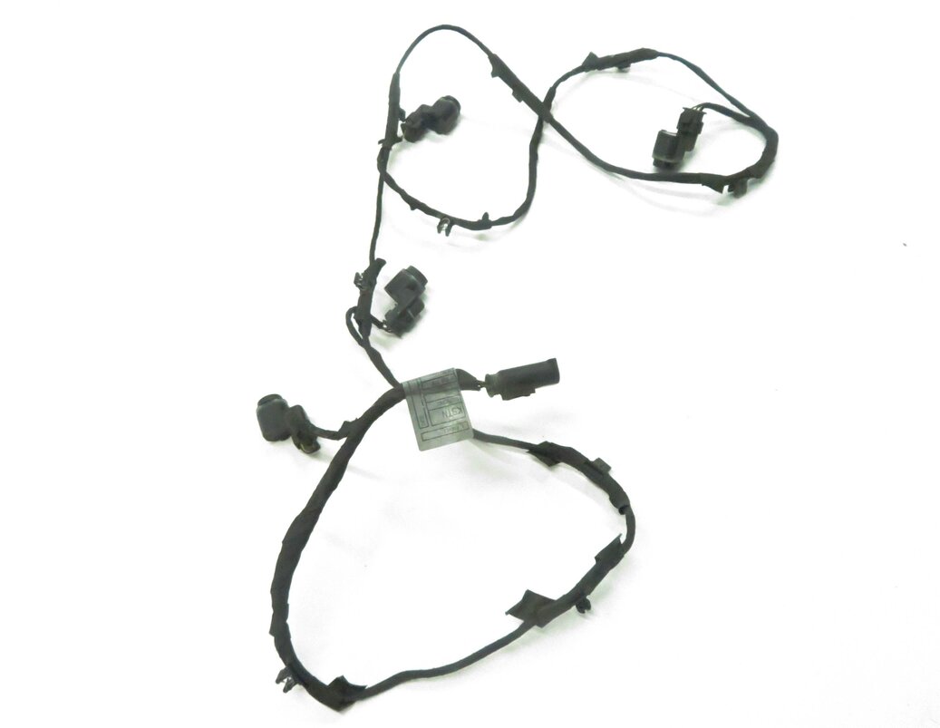 Thumbnail 3: 2010 BMW 550iGT (F07) FRONT PDC PARK DISTANCE SENSOR SET-4 w/ HARNESS (BLUE)
