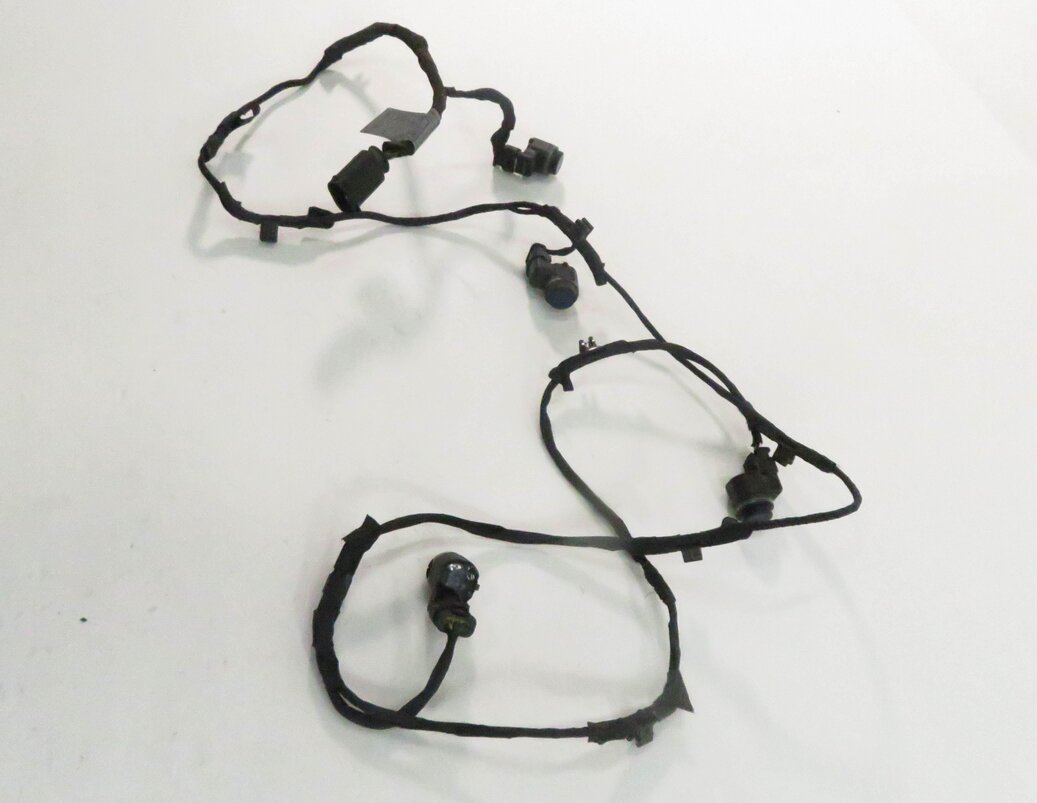 Thumbnail 4: 2010 BMW 550iGT (F07) FRONT PDC PARK DISTANCE SENSOR SET-4 w/ HARNESS (BLUE)