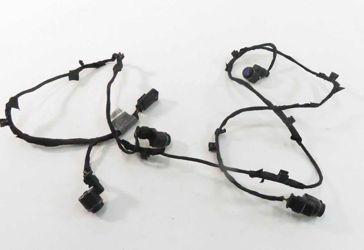 Thumbnail 5: 2010 BMW 550iGT (F07) FRONT PDC PARK DISTANCE SENSOR SET-4 w/ HARNESS (BLUE)