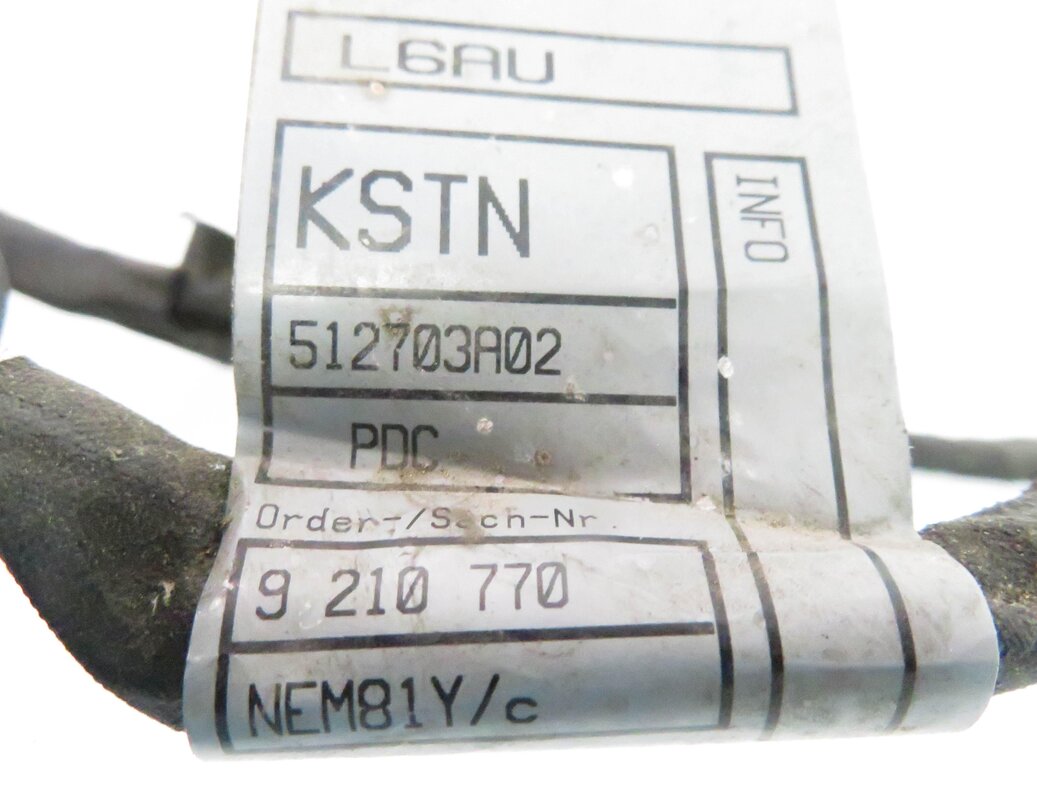 Thumbnail 7: 2010 BMW 550iGT (F07) FRONT PDC PARK DISTANCE SENSOR SET-4 w/ HARNESS (BLUE)