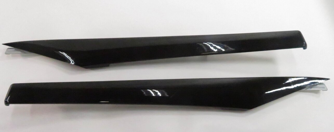 Thumbnail 4: 2010 BMW 550iGT (F07) DASH DOOR CONSOLE WOOD GRAIN TRIM SET-9 (FINE ASH GRAIN)