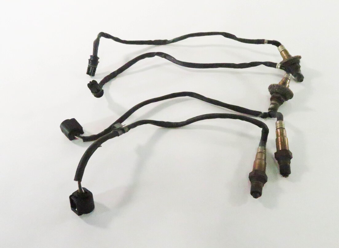 Thumbnail 2: 2011 BMW 550i (F10) 4.4L N63 - PRE / POST CAT O2 OXYGEN LAMBDA PROBE SENSOR SET