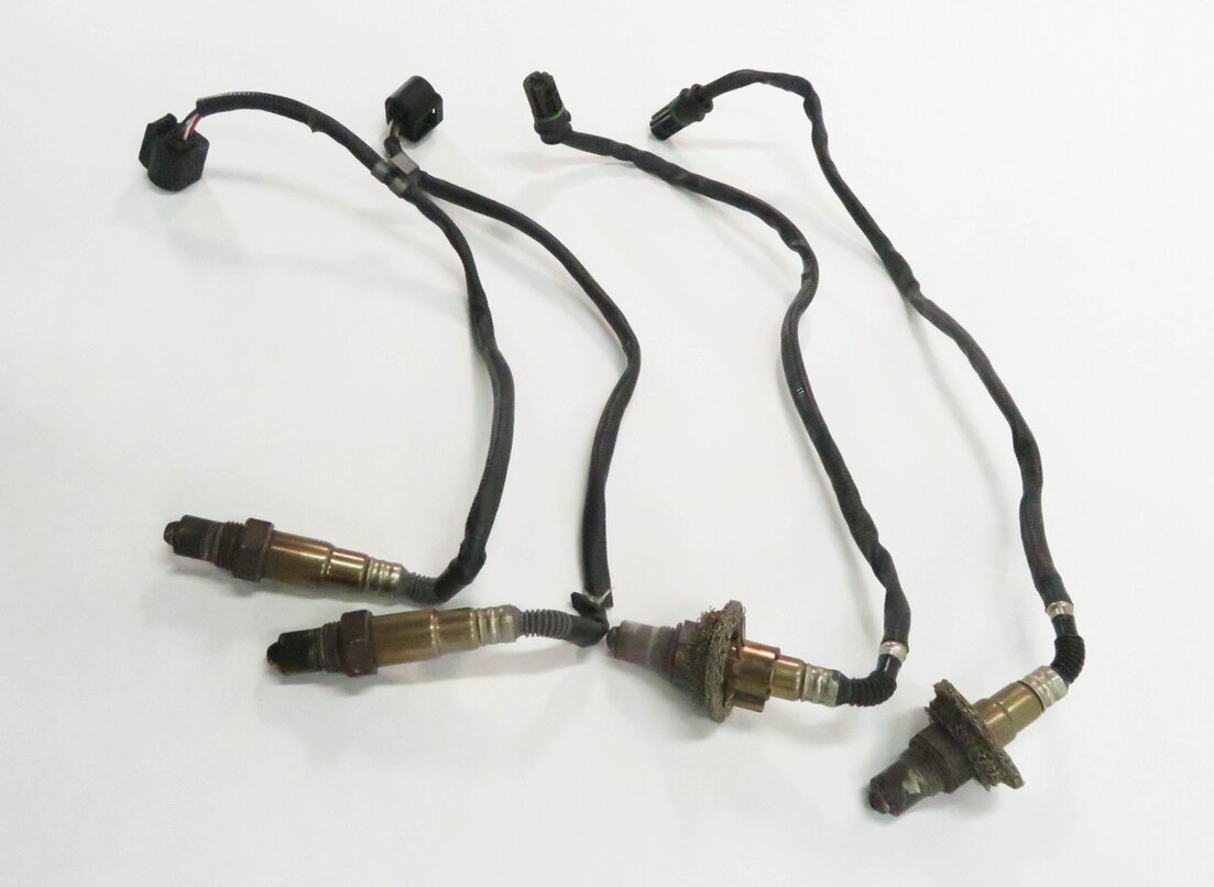 Thumbnail 3: 2011 BMW 550i (F10) 4.4L N63 - PRE / POST CAT O2 OXYGEN LAMBDA PROBE SENSOR SET