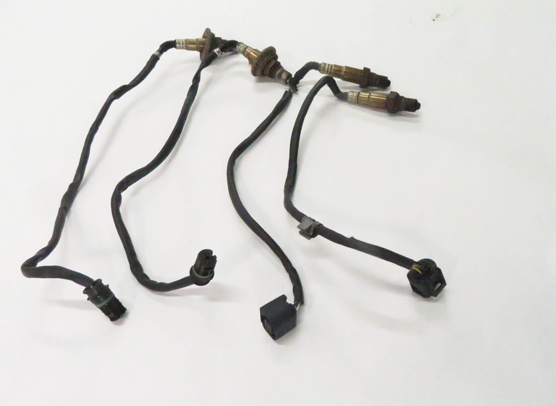 Thumbnail 4: 2011 BMW 550i (F10) 4.4L N63 - PRE / POST CAT O2 OXYGEN LAMBDA PROBE SENSOR SET
