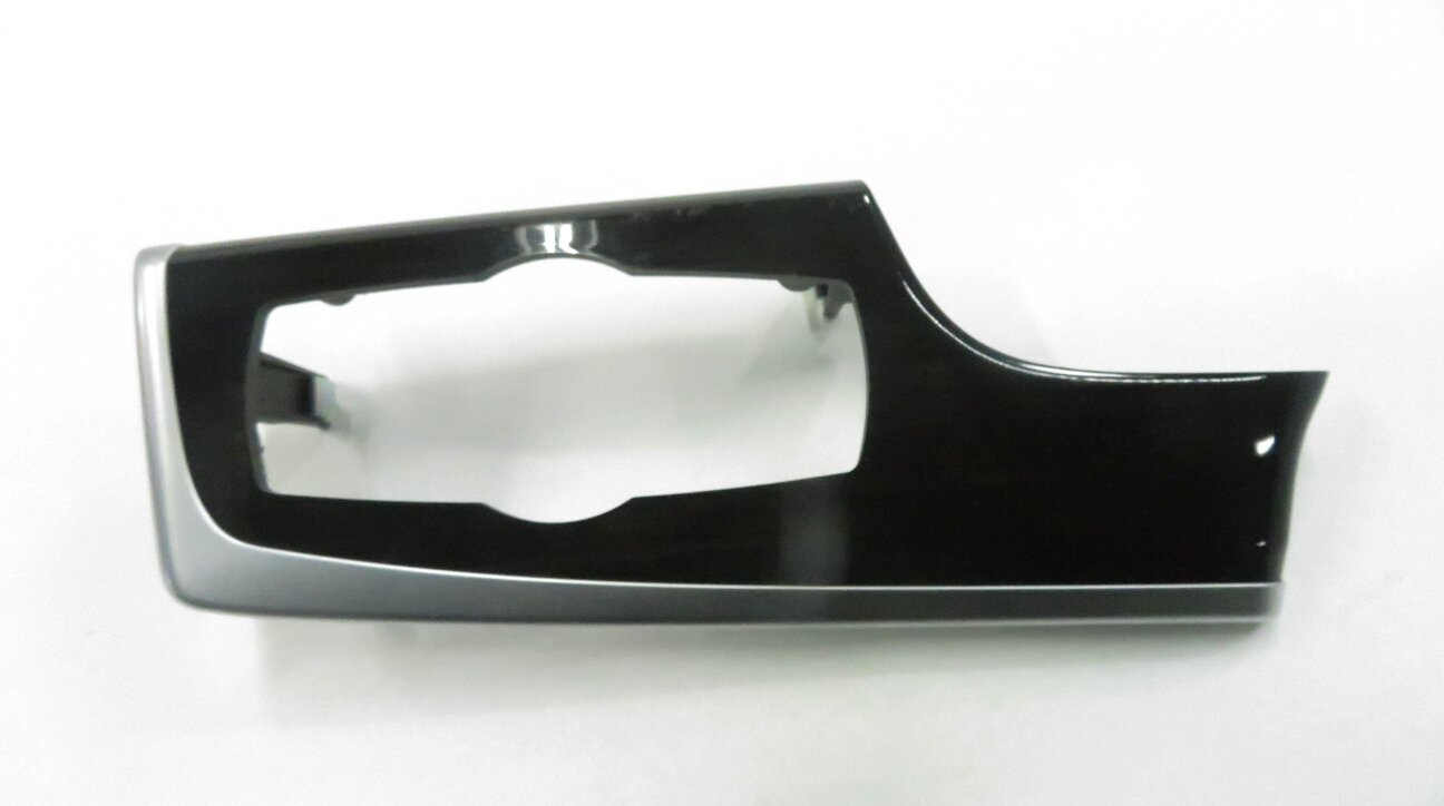 Thumbnail 4: 2011 BMW 550i (F10) DASH DOOR CONSOLE (FINELINE ANTHRACITE) WOOD GRAIN TRIM SET