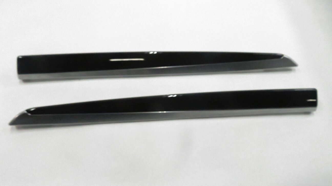 Thumbnail 5: 2011 BMW 550i (F10) DASH DOOR CONSOLE (FINELINE ANTHRACITE) WOOD GRAIN TRIM SET