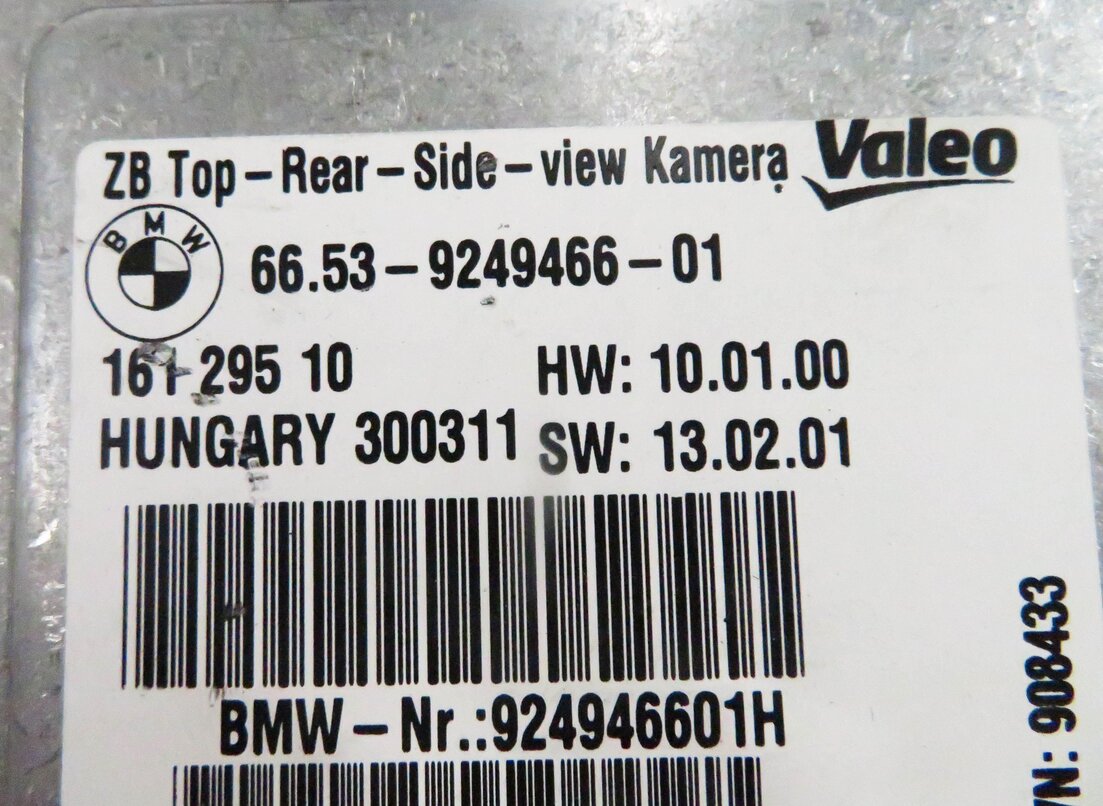 Thumbnail 9: 10-17 BMW 328i 330i 335i 528i 535i 550i 650i 750i 760i - SURROUND CAMERA MODULE