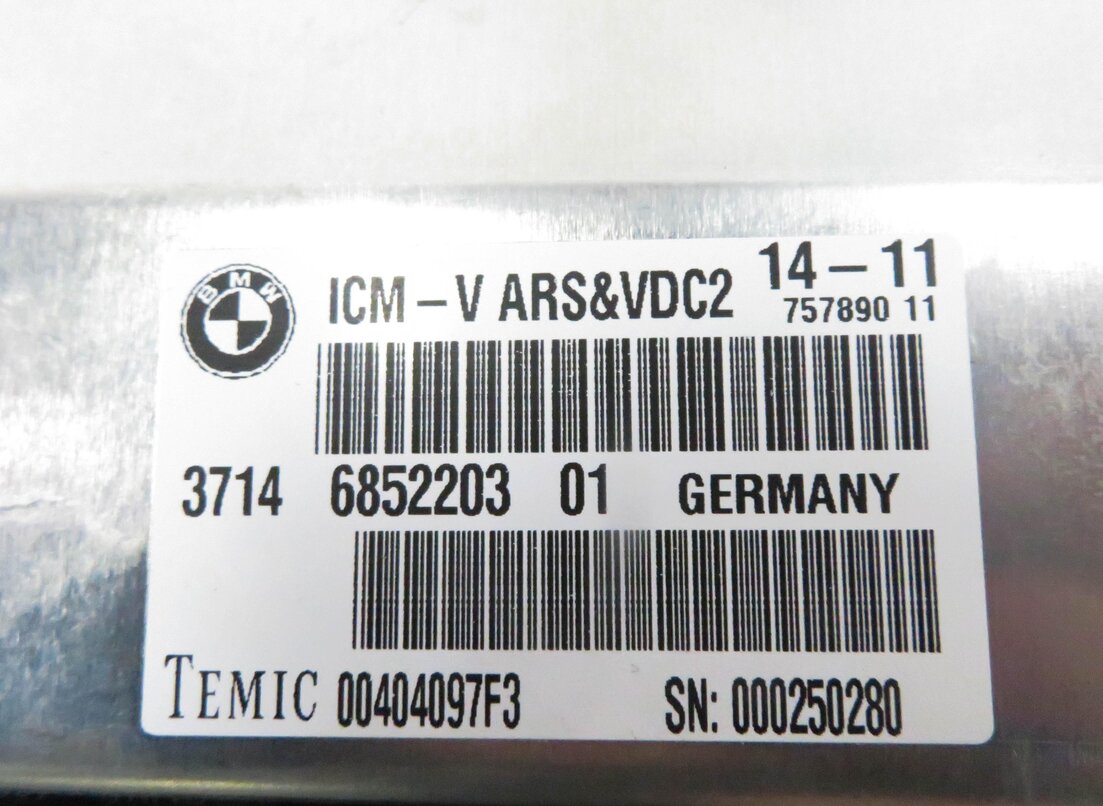 Thumbnail 10: 2011 BMW 550i (F10) VDC ADAPTIVE SUSPENSION CONTROL MODULE COMPUTER