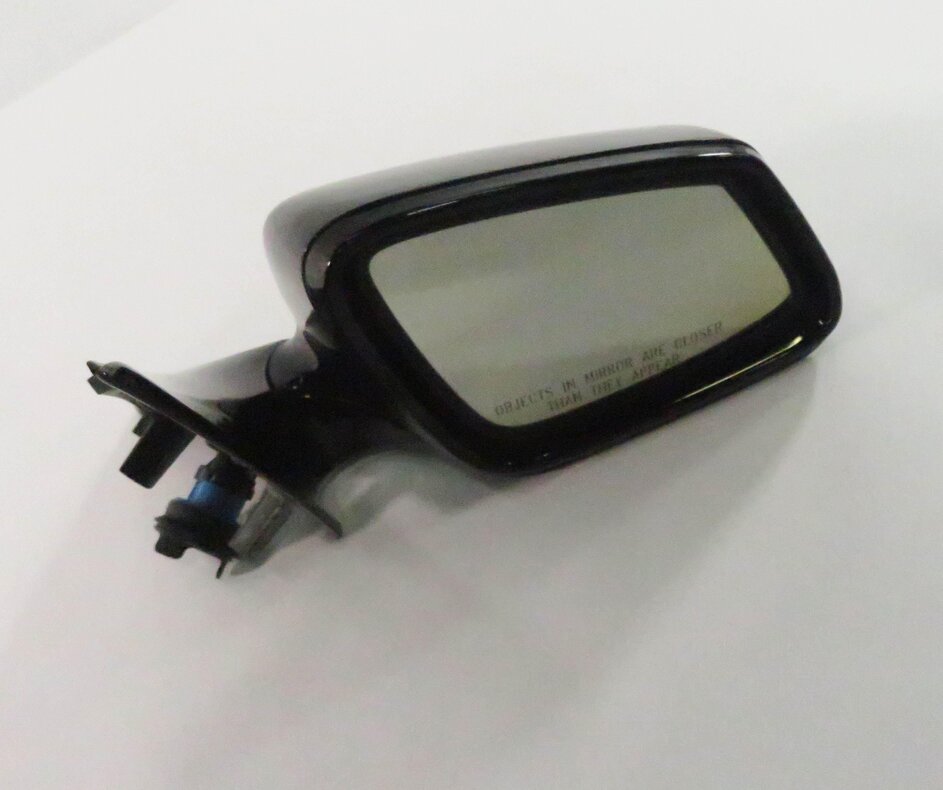 11-12 BMW 528i 535i 550i (F10) RIGHT P-FOLD AUTODIM CAMERA DOOR MIRROR (BLACK)