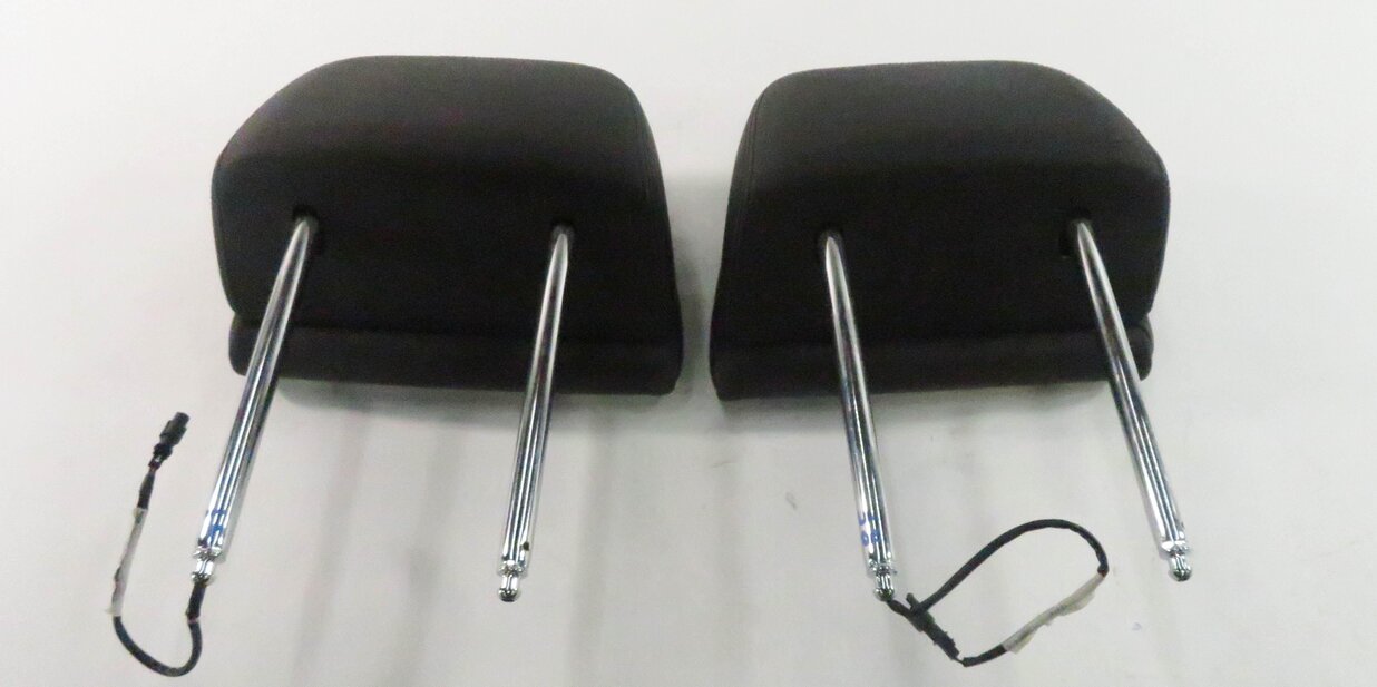 Thumbnail 11: 2011 BMW 550i (F10) FRONT LEFT & RIGHT HEADREST SET (BLACK DAKOTA LEATHER LCSW)