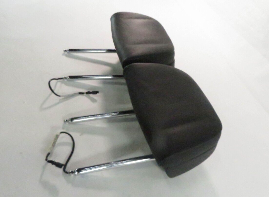 Thumbnail 5: 2011 BMW 550i (F10) FRONT LEFT & RIGHT HEADREST SET (BLACK DAKOTA LEATHER LCSW)