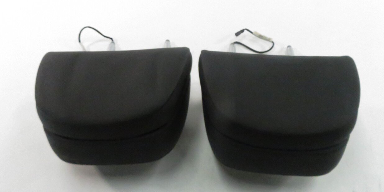 Thumbnail 7: 2011 BMW 550i (F10) FRONT LEFT & RIGHT HEADREST SET (BLACK DAKOTA LEATHER LCSW)